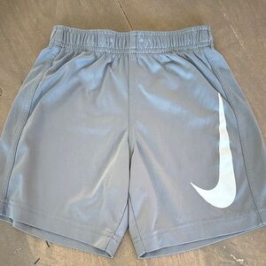 Nike Light Gray Sports Shorts